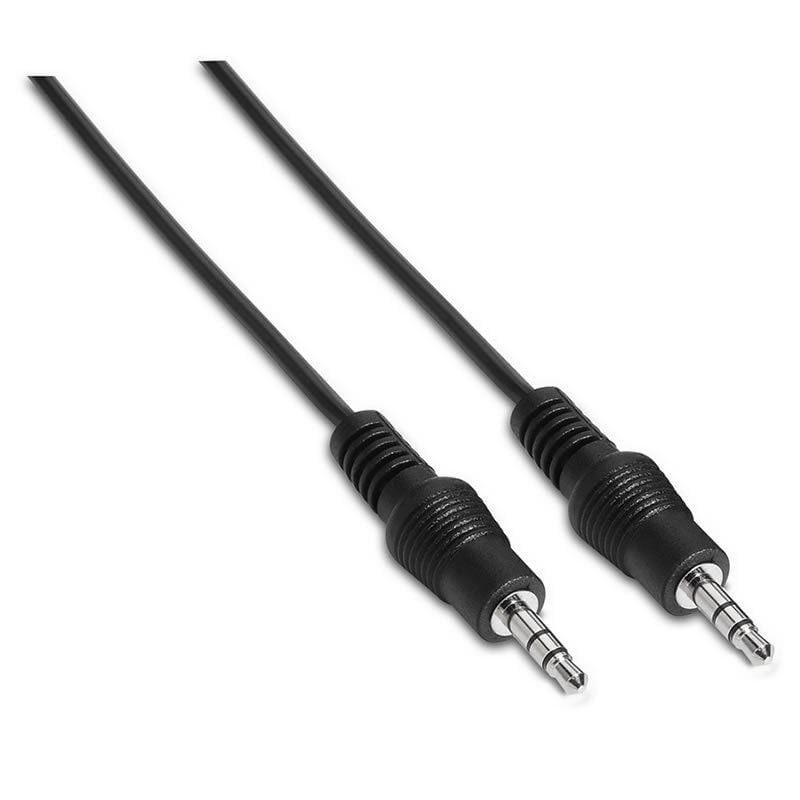 Comprar Cable Estéreo Aisens A128-0141/ Jack 3.5 Macho - Jack 3.5 Macho/ Hasta 0.1W/ 30cm/ Negro - Ganga Electrónica