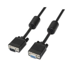 Comprar Cable SVGA Aisens A113-0079/ VGA Macho - VGA Hembra/ Hasta 3W/ 10Mbps/ 3m/ Negro - Ganga Electrónica