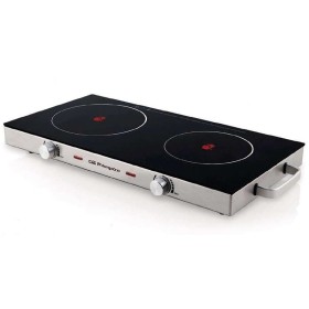 Comprar Vitrocerámica Orbegozo PCE6000/ 2 placas 170 y 205mm/ 1000W - 1800W - Ganga Electrónica