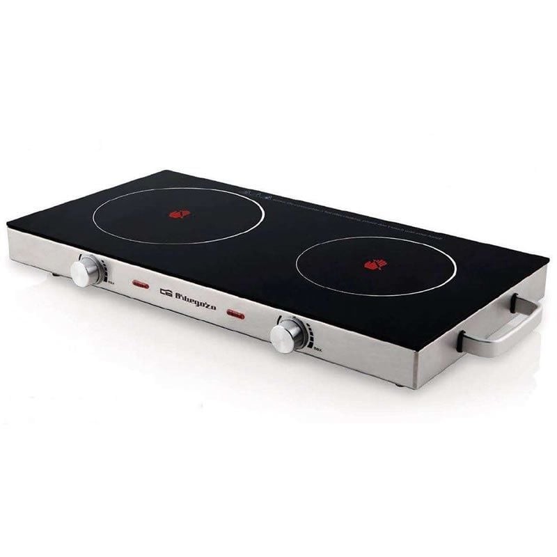 Comprar Vitrocerámica Orbegozo PCE6000/ 2 placas 170 y 205mm/ 1000W - 1800W - Ganga Electrónica