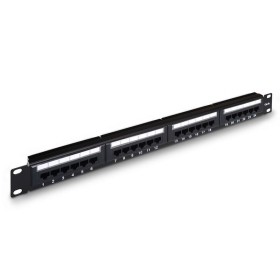 Comprar Patch Panel Aisens A141-0307/ 24 Puertos/ Cat.5e/ Altura 1U - Ganga Electrónica