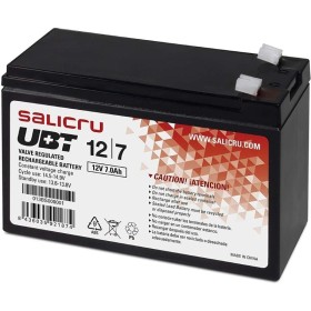 Comprar Batería Salicru UBT 12/7 V2 compatible con SAI Salicru según especificaciones - Ganga Electrónica