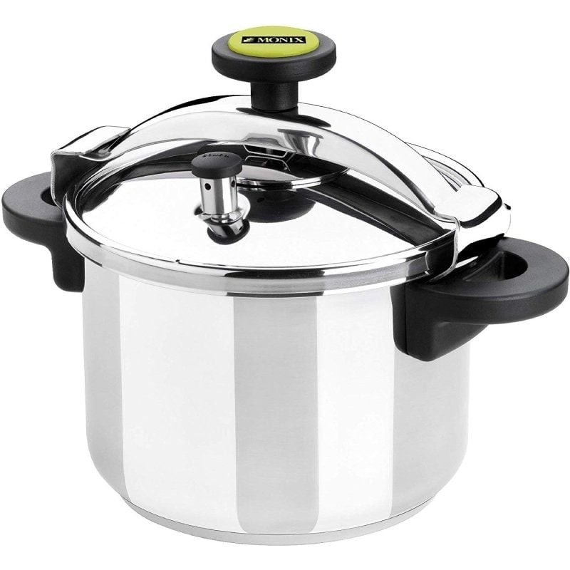 Comprar Olla a Presión Monix M530004/ Ø24cm/ 10L/ Acero Inoxidable/ Apta para Inducción - Ganga Electrónica