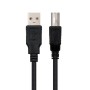 Comprar Cable USB 2.0 Impresora Nanocable 10.01.0104-BK/ USB Tipo-B Macho - USB Macho/ 3m/ Negro - Ganga Electrónica