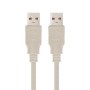 Comprar Cable USB 2.0 Nanocable 10.01.0302/ USB Macho - USB Macho/ 1m/ Beige - Ganga Electrónica