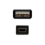 Comprar Cable USB 2.0 Nanocable 10.01.0402/ USB Macho - MiniUSB Macho/ 1.8m/ Negro - Ganga Electrónica
