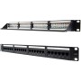 Comprar Patch Panel Nanocable 10.21.3124/ 24 Puertos/ Cat.6/ Altura 1U - Ganga Electrónica