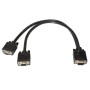 Comprar Cable Duplicador SVGA Aisens A113-0081/ VGA Macho - 2x VGA Hembra/ Hasta 3W/ 10Mbps/ 45cm/ Negro - Ganga Electrónica