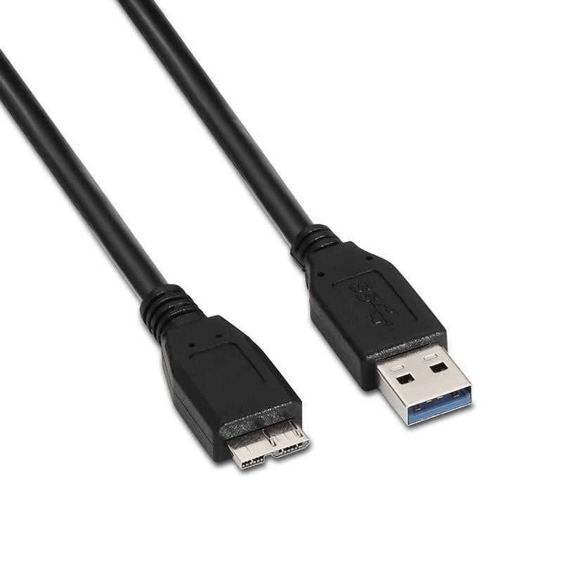Comprar Cable USB 3.0 Aisens A105-0044/ USB Macho - MicroUSB Macho/ 5Gbps/ 2m/ Negro - Ganga Electrónica