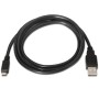 Comprar Cable USB 2.0 Aisens A101-0029/ USB Macho - MicroUSB Macho/ 3m/ Negro - Ganga Electrónica