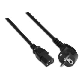 Comprar Cable Alimentación Aisens A132-0169/ CEE(7-7) Macho - C13 Hembra/ Hasta 1500W/ 5m/ Negro - Ganga Electrónica