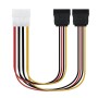 Comprar Cable Duplicador de Alimentación Nanocable 10.19.0101-OEM/ Molex Macho - 2x SATA Hembra/ 20cm - Ganga Electrónica