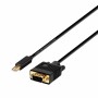 Comprar Cable Conversor Aisens A125-0362/ Mini DP Macho - VGA Macho/ 2m/ Negro - Ganga Electrónica