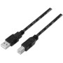 Comprar Cable USB 2.0 Impresora Aisens A101-0008/ USB Tipo-B Macho - USB Macho/ 4.5m/ Negro - Ganga Electrónica