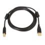 Comprar Cable USB 2.0 Impresora Aisens A101-0010/ USB Tipo-B Macho - USB Macho/ 3m/ Negro - Ganga Electrónica