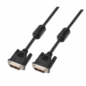 Comprar Cable DVI Aisens A117-0086/ DVI-D Macho - DVI-D Macho/ Hasta 3W/ 10Mbps/ 1.8m/ Negro - Ganga Electrónica