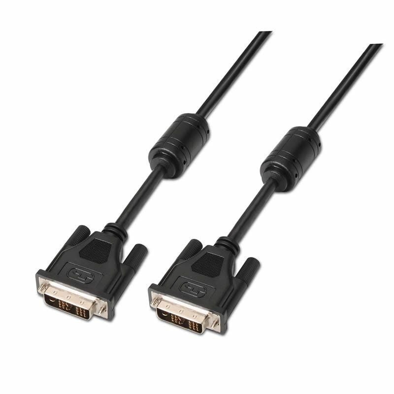Comprar Cable DVI Aisens A117-0086/ DVI-D Macho - DVI-D Macho/ Hasta 3W/ 10Mbps/ 1.8m/ Negro - Ganga Electrónica