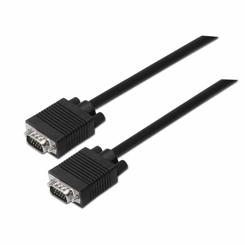 Comprar Cable SVGA Aisens A113-0070/ VGA Macho - VGA Macho/ Hasta 3W/ 10Mbps/ 5m/ Negro - Ganga Electrónica