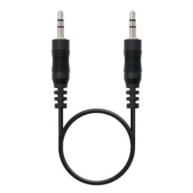 Comprar Cable Estéreo Nanocable 10.24.0100/ Jack 3.5 Macho - Jack 3.5 Macho/ 30cm/ Negro - Ganga Electrónica