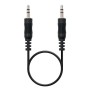 Comprar Cable Estéreo Nanocable 10.24.0100/ Jack 3.5 Macho - Jack 3.5 Macho/ 30cm/ Negro - Ganga Electrónica