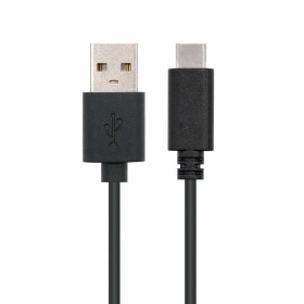 Comprar Cable USB 2.0 Nanocable 10.01.2102/ USB Tipo-C Macho - USB Macho/ 480Mbps/ 2m/ Negro - Ganga Electrónica