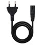 Comprar Cable Alimentación Forma 8 Nanocable 10.22.0402/ CEE7/16 Macho - C7 Hembra/ 1.5m/ Negro - Ganga Electrónica