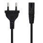 Comprar Cable Alimentación Forma 8 Nanocable 10.22.0402/ CEE7/16 Macho - C7 Hembra/ 1.5m/ Negro - Ganga Electrónica