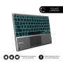 Comprar Teclado Compacto Inalámbrico Subblim Touchpad Smart Blacklit/ Gris - Ganga Electrónica