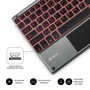 Comprar Teclado Compacto Inalámbrico Subblim Touchpad Smart Blacklit/ Gris - Ganga Electrónica