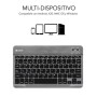 Comprar Teclado Compacto Inalámbrico Subblim Smart/ Gris - Ganga Electrónica