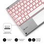 Comprar Teclado Compacto Inalámbrico Subblim SMBT50/ Plata - Ganga Electrónica