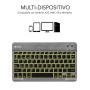 Comprar Teclado Compacto Inalámbrico Subblim Smart Backlit/ Gris - Ganga Electrónica