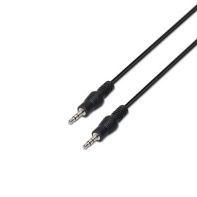 Comprar Cable Estéreo Aisens A128-0144/ Jack 3.5 Macho - Jack 3.5 Macho/ Hasta 0.1W/ 10m/ Negro - Ganga Electrónica