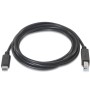 Comprar Cable USB 2.0 Impresora Aisens A107-0053/ USB Tipo-C Macho - USB Tipo-B Macho/ 480Mbps/ 1m/ Negro - Ganga Electrónica