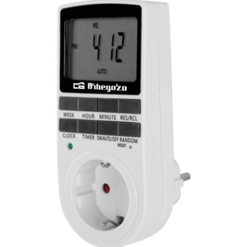 Comprar Programador de Enchufe Orbegozo PG 25/ Potencia Máxima 3680W - Ganga Electrónica