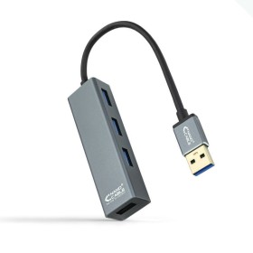 Comprar Hub USB 3.0 Nanocable 10.16.4402/ 4xUSB/ Gris - Ganga Electrónica