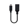 Comprar Cable USB 3.1 Nanocable 10.01.4201/ USB Tipo-C Macho - USB Hembra/ 15cm/ Negro - Ganga Electrónica