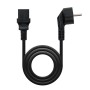 Comprar Cable Alimentación CPU Nanocable 10.22.0110/ Schuko Macho - C13 Hembra/ 10m/ Negro - Ganga Electrónica