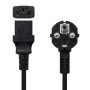 Comprar Cable Alimentación CPU Nanocable 10.22.0110/ Schuko Macho - C13 Hembra/ 10m/ Negro - Ganga Electrónica