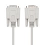 Comprar Cable Serie NULL Modem Nanocable 10.14.0502/ DB9 Macho - DB9 Hembra/ 1.8m/ Beige - Ganga Electrónica