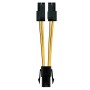 Comprar Cable de Alimentación Microprocesador Nanocable 10.19.1401/ Molex -4+4 PIN Macho - Molex 4 PIN Hembra/ 15cm - Ganga Elec