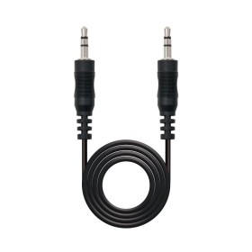 Comprar Cable Estéreo Nanocable 10.24.0105/ Jack 3.5 Macho - Jack 3.5 Macho/ 5m/ Negro - Ganga Electrónica