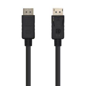 Comprar Cable DisplayPort 1.4 8K Aisens A149-0390/ DisplayPort Macho - DisplayPort Macho/ 2m/ Negro - Ganga Electrónica