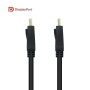 Comprar Cable DisplayPort 1.4 8K Nanocable 10.15.2502/ DisplayPort Macho - DisplayPort Macho/ 2m/ Certificado/ Negro - Ganga Ele