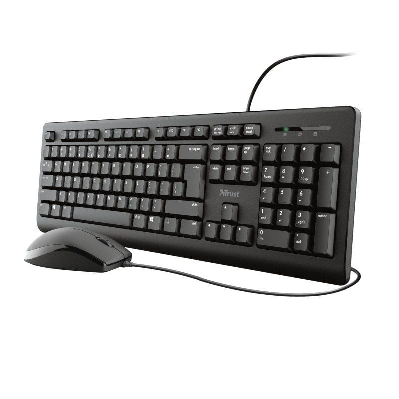 Comprar Teclado y Ratón Trust TKM-250 - Ganga Electrónica