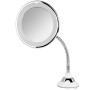 Comprar Espejo Cosmético de Pared con Luz Orbegozo ESP 1020/ Telescópico/ Ø17cm - Ganga Electrónica