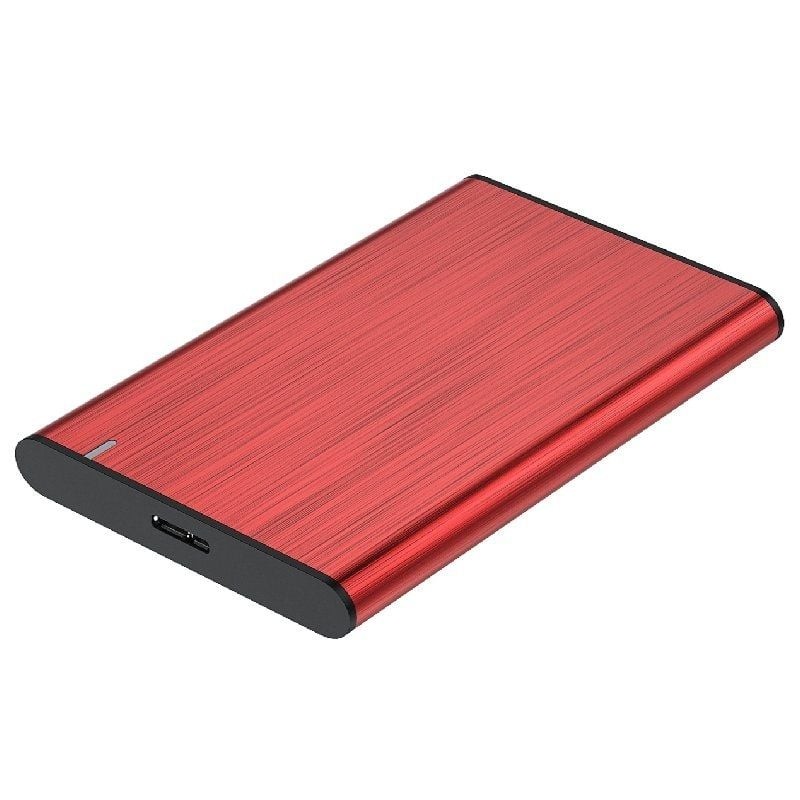 Comprar Caja Externa para Disco Duro de 2.5' Aisens ASE-2525RED/ USB 3.1/ Sin tornillos - Ganga Electrónica