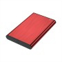 Comprar Caja Externa para Disco Duro de 2.5' Aisens ASE-2525RED/ USB 3.1/ Sin tornillos - Ganga Electrónica