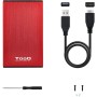 Comprar Caja Externa para Disco Duro de 2.5' TOOQ TQE-2527R/ USB 3.1 - Ganga Electrónica