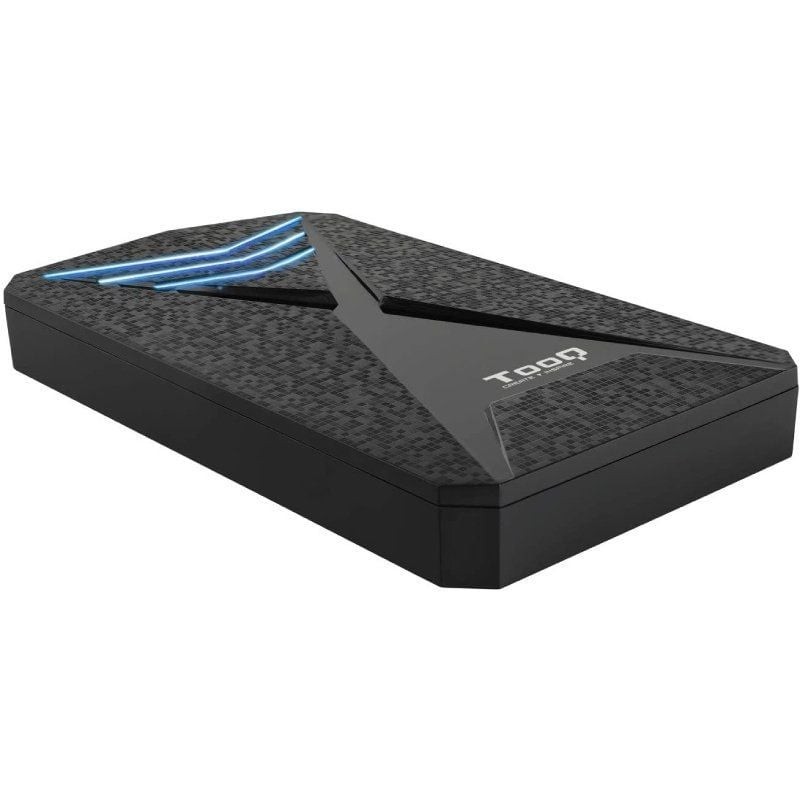 Comprar Caja Externa Gaming para Disco Duro de 2.5' TOOQ TQE-2550BL/ USB 3.1/ Sin tornillos - Ganga Electrónica